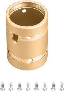 Набор креплений для гибкого неона Arlight MOONLIGHT-SPLICE-D25 Gold / 048396 - фото