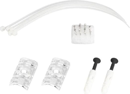 Набор креплений для гибкого неона Arlight MOONLIGHT-HR-CEILING-CLIP-D25 / 037473 - фото