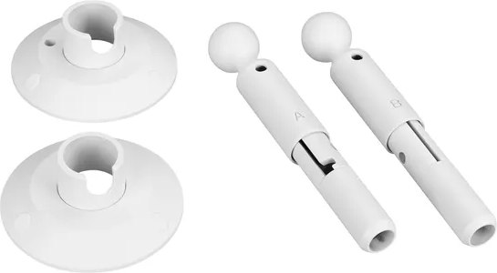 Набор креплений для гибкого неона Arlight MOONLIGHT-COTTON-ROUND-D13-S-KIT White / 049329 - фото