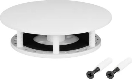 Набор креплений для гибкого неона Arlight MOONLIGHT-BASE-ROUND-D25-S White / 046068 - фото