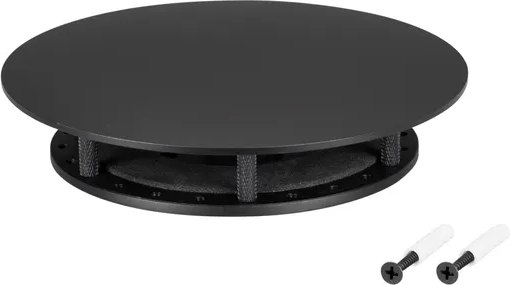 Набор креплений для гибкого неона Arlight MOONLIGHT-BASE-ROUND-D25-M Black / 046067 - фото