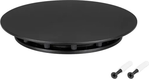 Набор креплений для гибкого неона Arlight MOONLIGHT-BASE-ROUND-D13-M Black / 046058 - фото