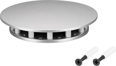 Набор креплений для гибкого неона Arlight MOONLIGHT-BASE-ROUND-D13-S Silver / 046083 - фото