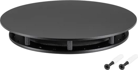 Набор креплений для гибкого неона Arlight MOONLIGHT-BASE-ROUND-D18-L Black / 046062 - фото