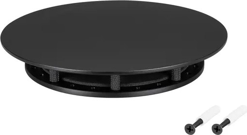 Набор креплений для гибкого неона Arlight MOONLIGHT-BASE-ROUND-D18-M Black / 045693 - фото