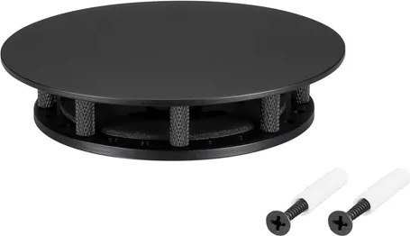 Набор креплений для гибкого неона Arlight MOONLIGHT-BASE-ROUND-D18-S Black / 046063 - фото