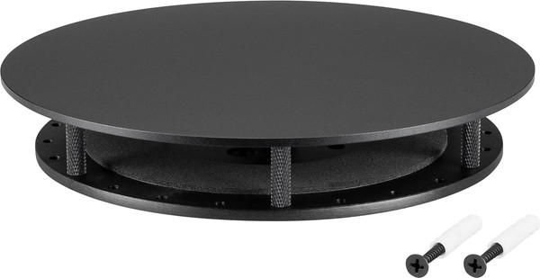 Набор креплений для гибкого неона Arlight MOONLIGHT-BASE-ROUND-D25-L Black / 045660 - фото