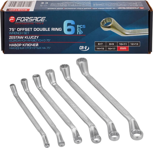 Набор ключей Forsage F-50610P - фото