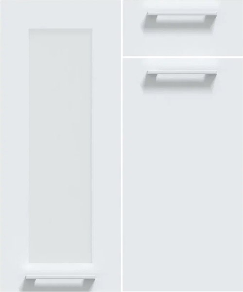 Кухонный гарнитур Интерлиния Мила Gloss 3.5-ПМ3