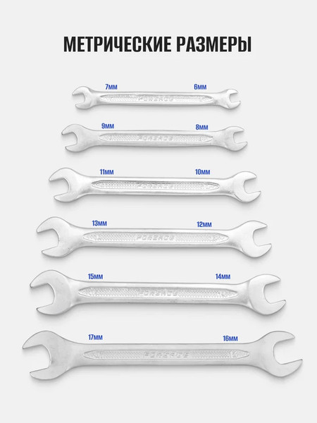 Набор ключей Forsage F-5062P