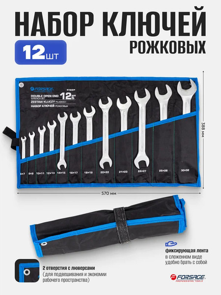 Набор ключей Forsage F-5122P