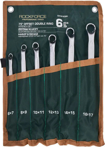 Набор ключей RockForce RF-50610P - фото