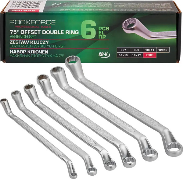 Набор ключей RockForce RF-50610P