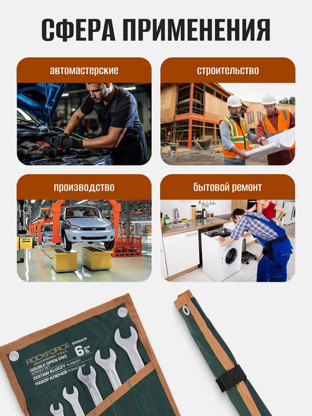 Набор ключей RockForce RF-5062P