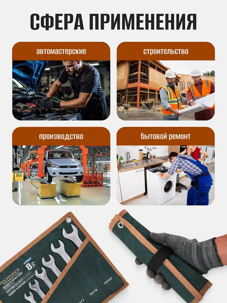 Набор ключей RockForce RF-5089P