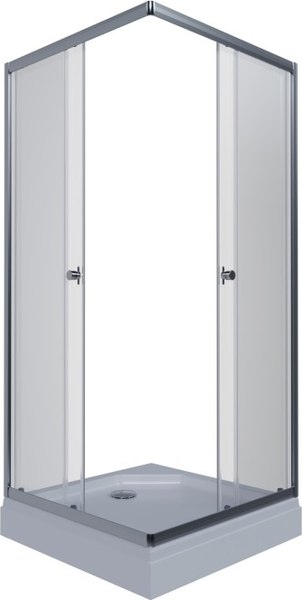Душевой уголок Maroni Stile Chromo-GLS 90x90 / Щ0000063967
