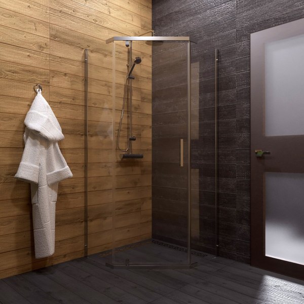 Душевой уголок Maroni Espresso Chromo-GLS 90x90 / Щ0000064227