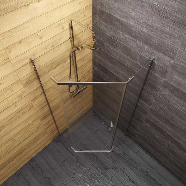 Душевой уголок Maroni Espresso Chromo-GLS 90x90 / Щ0000064227