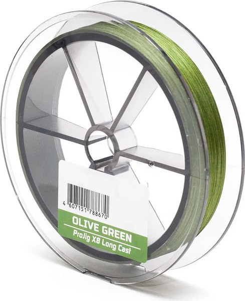 Леска плетеная Петроканат ProJig X8 Long Cast 0.14мм 10.0кг