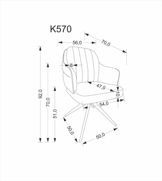 Стул Halmar K570