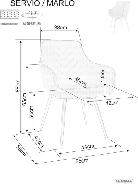 Стул Signal Marlo