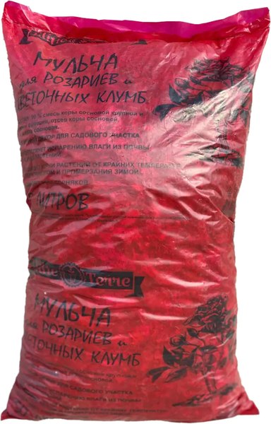 Мульча для растений Elitte Terre для розариев и цветочных клумб