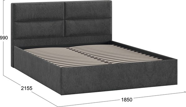 Каркас кровати ТриЯ Глосс универсальный тип 1 180x200