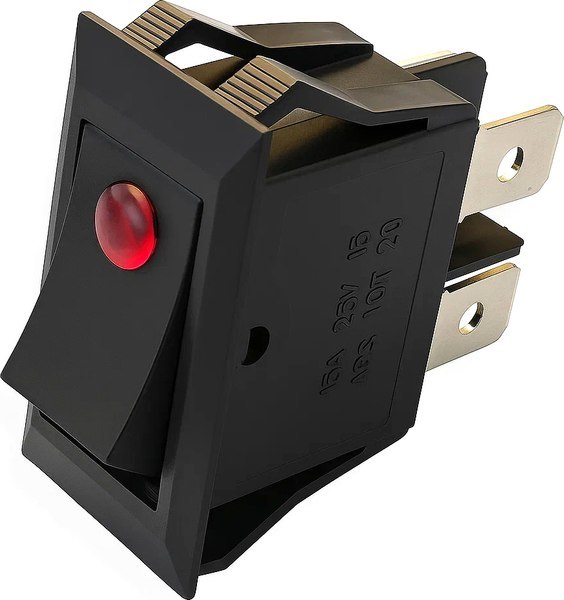 Выключатель для измельчителя Фермер ВК42 16А 250V ASB01 / 7USM-VK42-16A - фото