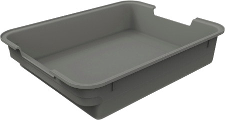 Туалет-лоток Полимербыт Lapki / 4396901 - фото