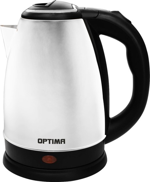 Электрочайник ОПТИМА EK-1808SS / 2002316 (белый) - фото