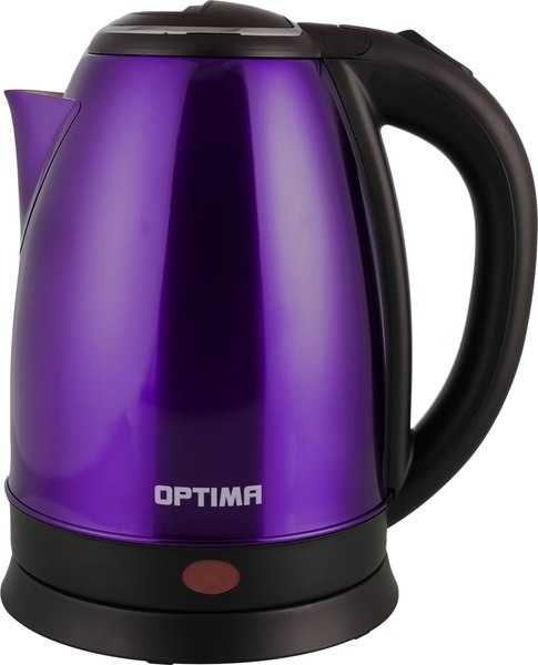 Электрочайник ОПТИМА EK-1808SS / 2002273 (фиолетовый) - фото