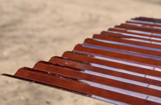 Монолитный поликарбонат Borrex Трапеция 1050x2000x1.3мм