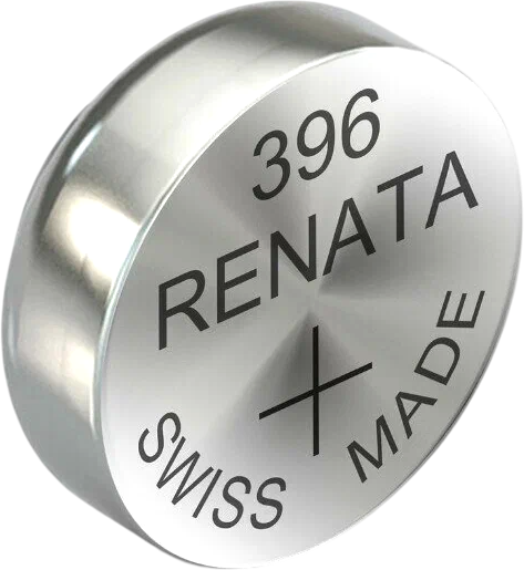 Батарейка Renata SR396/SR726W 1.55V 32mAh 7.9x2.6mm - фото