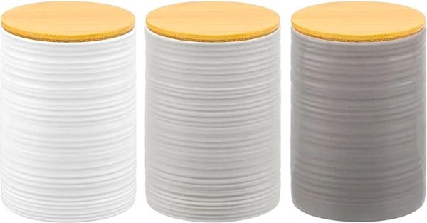 Набор емкостей для хранения Elan Gallery С бамбуковой крышкой / 111016 - фото