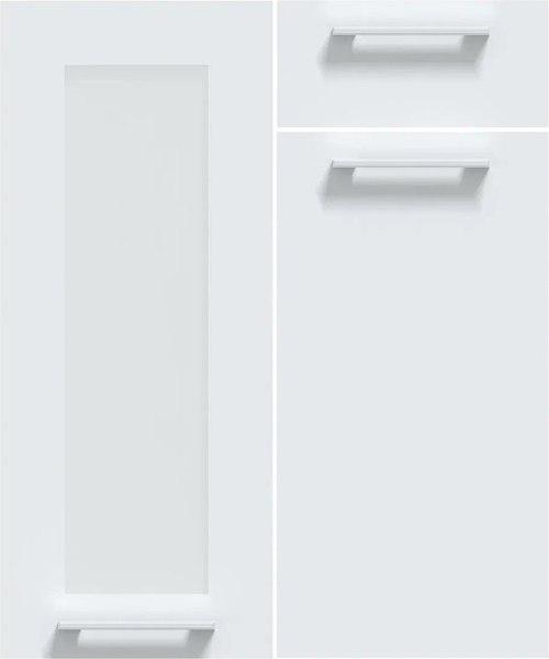 Кухонный гарнитур Интерлиния Мила Gloss 3.7-ПМ3