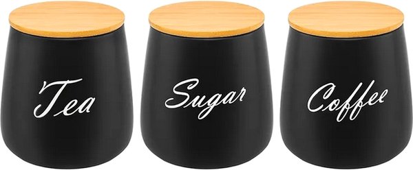 Набор емкостей для хранения Elan Gallery Tea. Coffe. Sugar / 111017 - фото