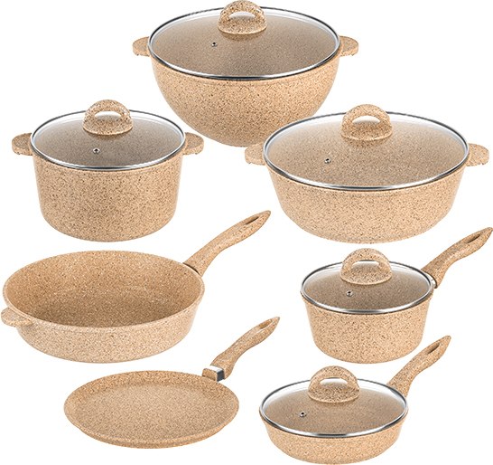 Набор кухонной посуды Elan Gallery 121111+7 - фото