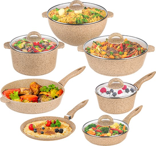 Набор кухонной посуды Elan Gallery 121111+7