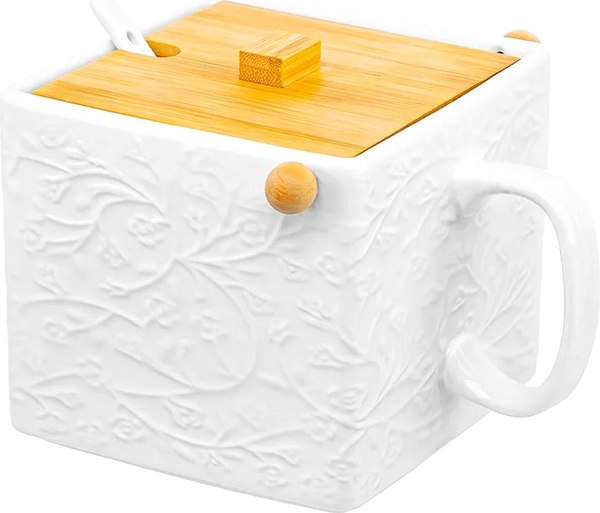 Емкость для хранения Elan Gallery Веточки-цветочки / 950373 - фото