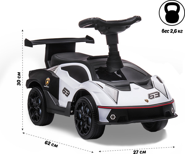 Каталка детская Sweet Baby Lamborghini White 660