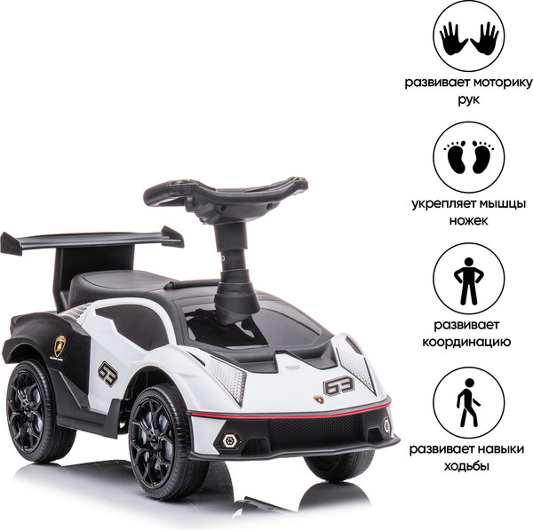 Каталка детская Sweet Baby Lamborghini White 660