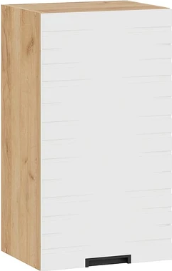 Шкаф навесной для кухни ТриЯ Гренада фреза 1В4 с одной дверью / 1В4-Ф - фото