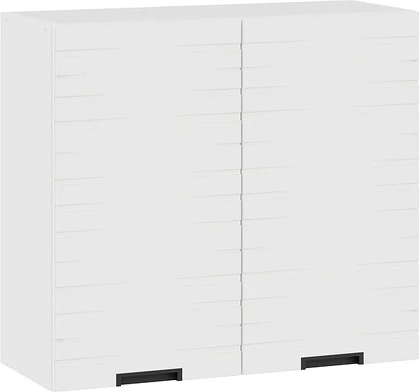 Шкаф навесной для кухни ТриЯ Гренада фреза 1В8 с двумя дверями - фото