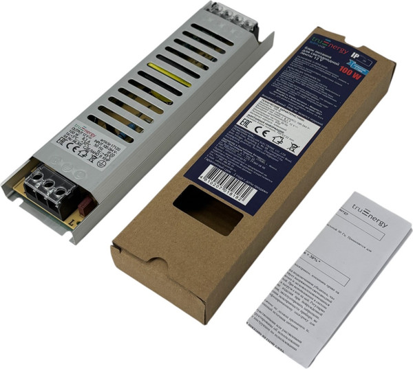 Адаптер для светодиодной ленты Truenergy Block Mini 12V 100W IP20 / 17120
