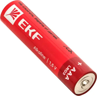 Комплект батареек EKF ААА LR03 / LR03-BL4
