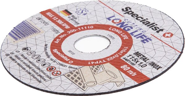 Отрезной диск Specialist OSA 250-11110