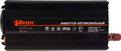 Автомобильный инвертор Wester MSW600 / 77427