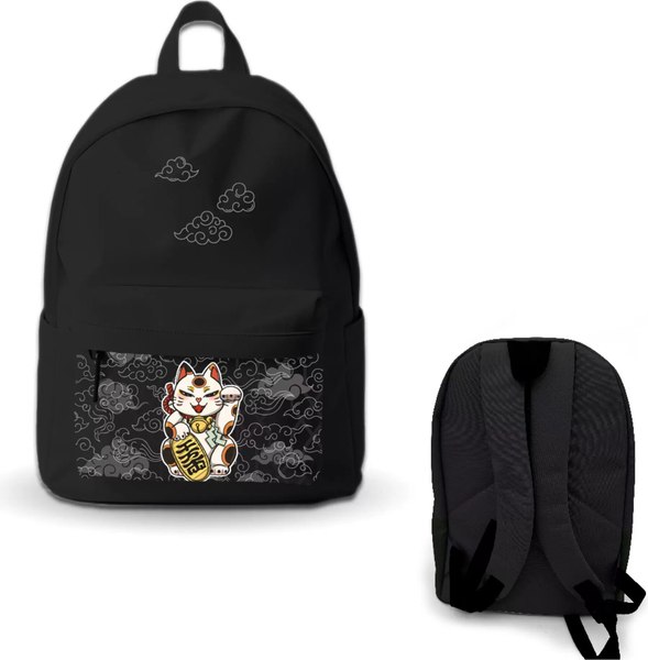 Школьный рюкзак Listoff Котик удачи / РК0338