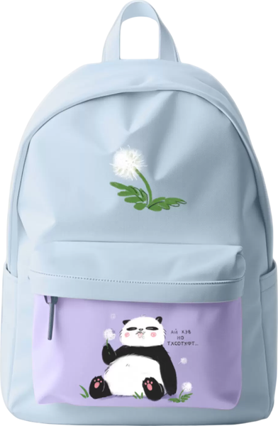 Школьный рюкзак Listoff Панда / РК0339 - фото