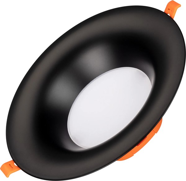 Точечный светильник Arlight MS-BLIZZARD-BUILT-R215-20W Warm3000 BK 100deg / 036606 - фото